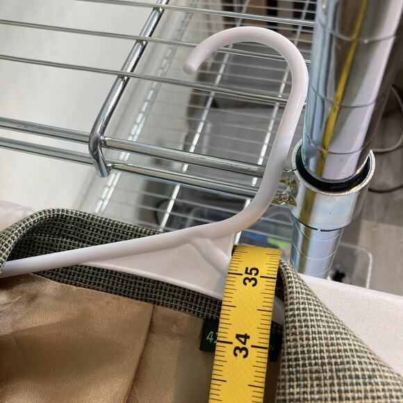 Orvis Men's Brown Check Tweed Blazer Size 42L Old Money Banker Gentry Career - Picture 3 of 12